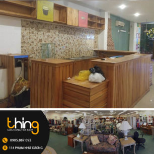 nội thất quán cafe